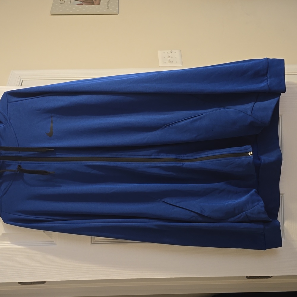 Nike Royal Blue Hoodie with Black Details